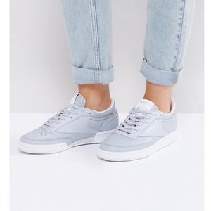 Reebok Pastel Gray Trainers